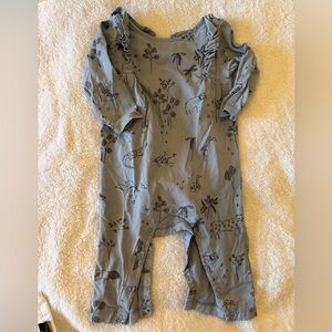 Tea Collection Blue Printed Bodysuit